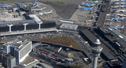 La eólica crece en Holanda para suministrar el 100% de le energía de los mayores aeropuertos del país