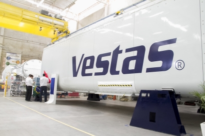 Vestas ya fabrica en el país su aerogenerador de 4,2 MW de potencia