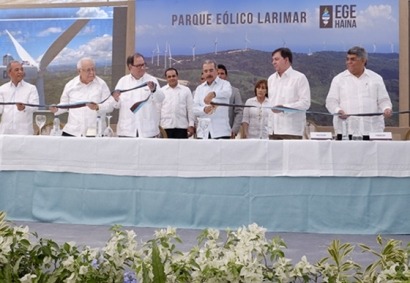 República Dominicana conecta un parque eólico con el que duplicará su producción eólica