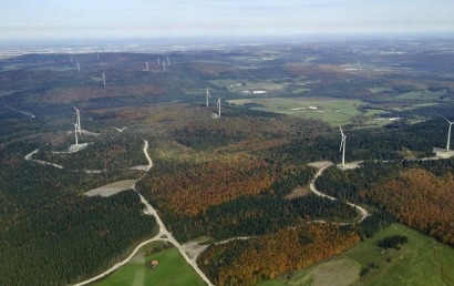 Elecnor pone en marcha su primer parque eólico en Canadá