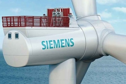 Iberdrola encarga 102 aerogeneradores a Siemens para un parque marino británico de 714 megas