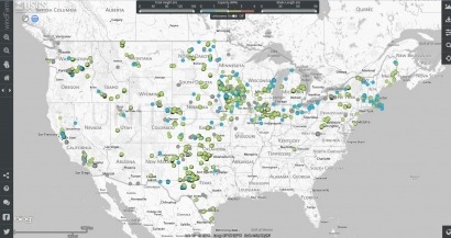 Un mapa para cada uno de los 47.000 aerogeneradores