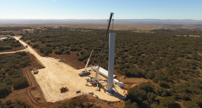 Enel Green Power inicia la construcción de un nuevo parque eólico en Zaragoza