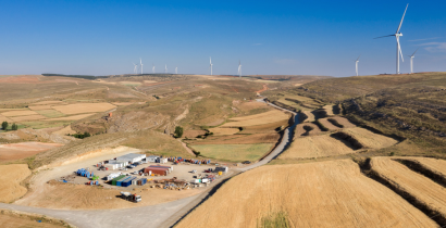 Enel conecta Sierra Costera I, el mayor parque eólico que se construye en  Aragón