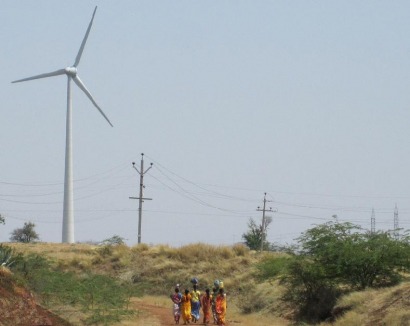 Fersa conecta el parque eólico de Bhakrani en India