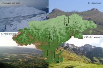 Los ecologistas cántabros, preocupados por el desarrollo eólico