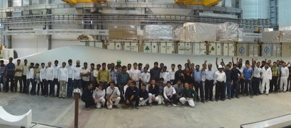 Gamesa abre su primera fábrica de palas en India