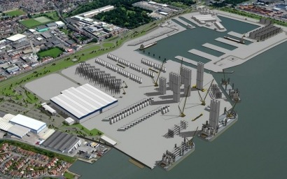 Siemens instalará una factoría eólica marina en Reino Unido