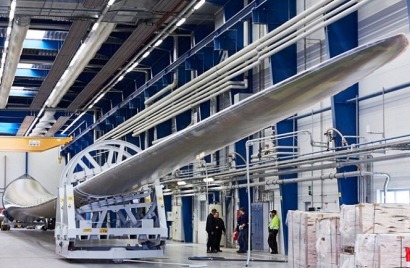 La pala de aerogenerador más larga del mundo mide 88,4 metros