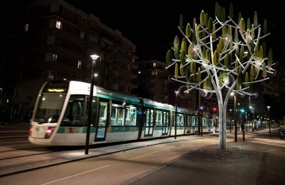 Una empresa francesa desarrolla un "árbol eólico"