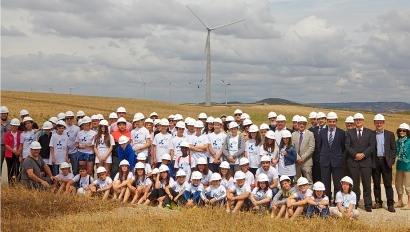 El pueblo navarro de Falces, premio AEE a la Integración Rural de la Eólica