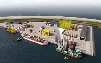 El puerto de Rotterdam crea el primer centro europeo para la eólica marina