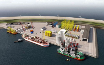 El puerto de Rotterdam crea el primer centro europeo para la eólica marina El puerto de Rotterdam crea el primer centro europeo para la eólica marina