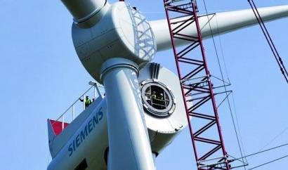 Siemens "coloca" otros 400 megavatios eólicos en el Mar del Norte