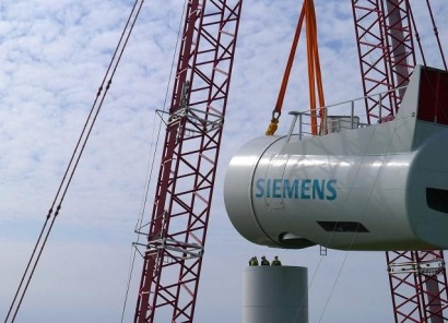 Siemens prueba su primer aero de 6 MW
