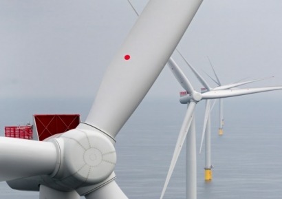 Siemens suministrará los aerogeneradores de seis megavatios del parque eólico marino Galloper