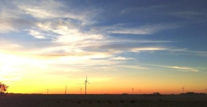 Cerca de un cuarto de la electricidad consumida es eólica