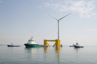 Corea del Sur se sube a la ola de la eólica marina... flotante