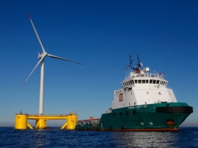 Comienza la instalación del primer parque eólico flotante en Europa continental