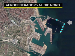 El puerto de Valencia quiere instalar hasta 24 MW de eólica en su recinto