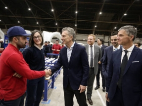 Córdoba: Inauguran una línea de montaje de aerogeneradores de Nordex Group en la Fábrica Argentina de Aviones