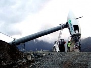 La minera El Toqui inaugura un mini parque eólico en Chile