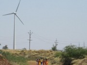 Fersa conecta el parque eólico de Bhakrani en India