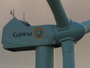 Gamesa coloca en Sarriguren la primera piedra de su nueva sede