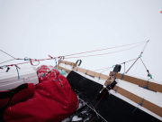 El Trineo de Viento cruza el círculo Polar Ártico