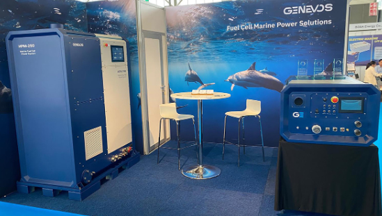 Genevos Awarded Two Trophies at Electric and Hybrid Marine Expo