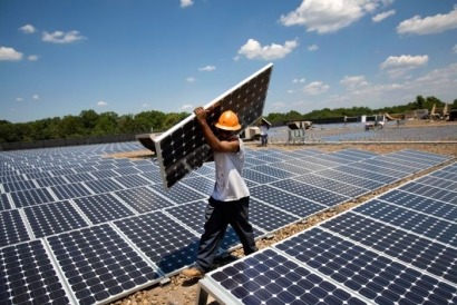 Los trabajos en energía solar crecen un 22% en EEUU en 2014