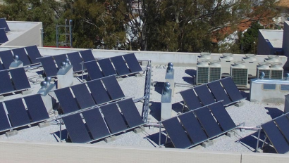 Paneles solares híbridos, para generar agua caliente además de electricidad