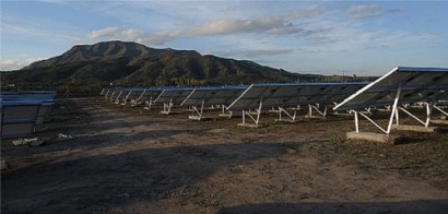 San Luis: Inauguran el primer parque fotovoltaico