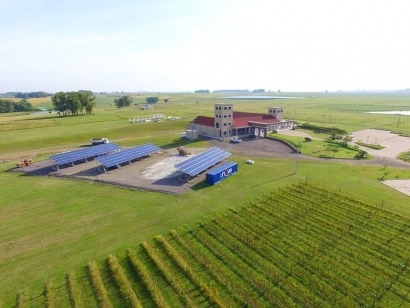 Una bodega se energiza al 100% con fotovoltaica