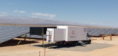 Los módulos del parque fotovoltaico El Romero Solar son inspeccionados por el PV Mobile Lab de Enertis