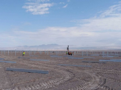Antofagasta: Más de 100 MW de seguidores bifaciales para una planta fotovoltaica