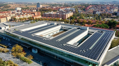 La instalación fotovoltaica del hospital de Mollet abastecerá un 12,5% de su demanda y se amortizará en 7 años