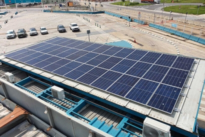 Las oficinas de Baleària del puerto de Valencia estrenan un autoconsumo de 21,3 kW