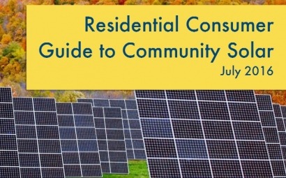 Publican una guía de consumo para los sistemas solares comunitarios