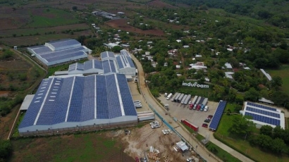 Instalan la mayor instalación fotovoltaica sobre cubierta del país