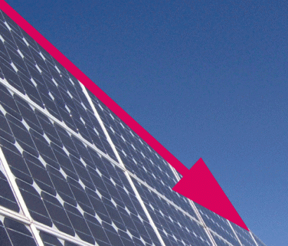 La tarifa fotovoltaica ha bajado hasta un 61%