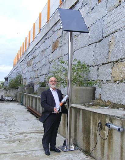 Gaélica quiere depurar el agua de todas las fuentes del Camino de Santiago con energía solar
