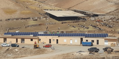 Una granja caprina alberga la mayor instalación solar aislada de Canarias