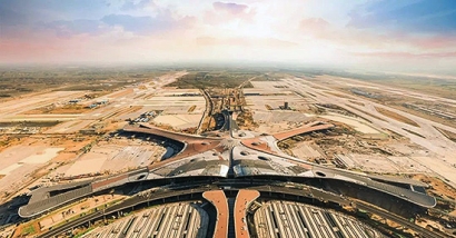 El aeropuerto Daxing de Pekín, con su cubierta fotovoltaica de 5,61 MW, ya está oficialmente abierto