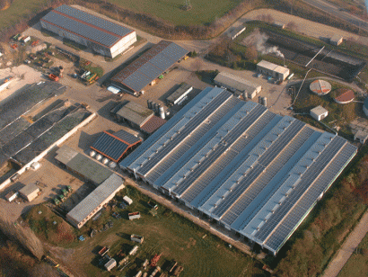 Un tejado solar de 7.000 m2