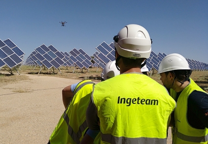 Ingeteam utiliza drones para mejorar el rendimiento de las plantas fotovoltaicas