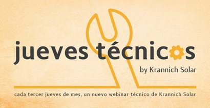 Llegan los ‘Jueves técnicos’ de Krannich Solar, once webinars propios a lo largo del año