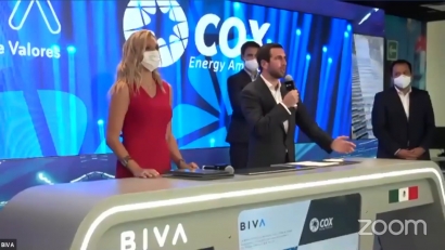 Cox Energy America comienza a cotizar en bolsa, primera empresa fotovoltaica en Latinoamérica