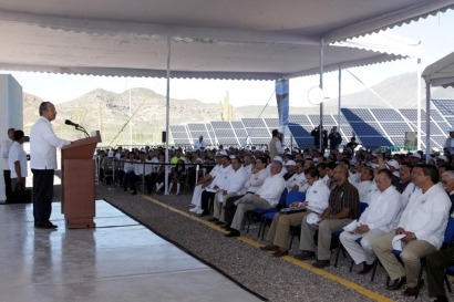 Inauguran la primera planta fotovoltaica con seguimiento solar
