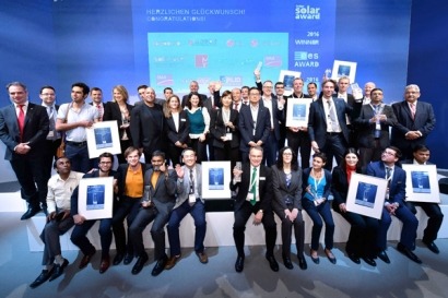 Estos son los ganadores de los premios Intersolar y ees Europe 2016